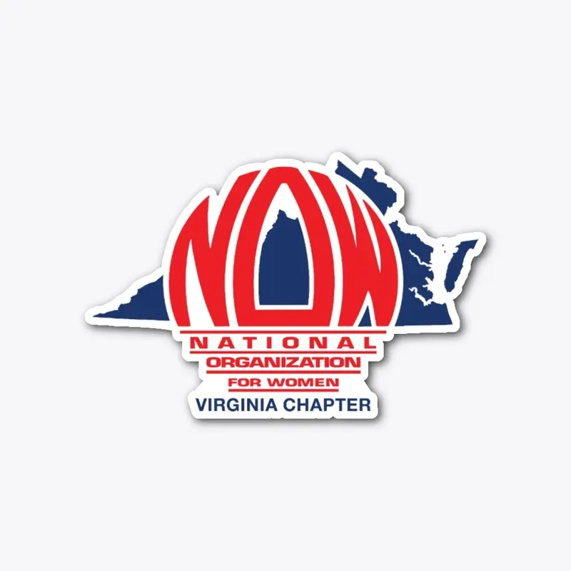 Virginia NOW sticker